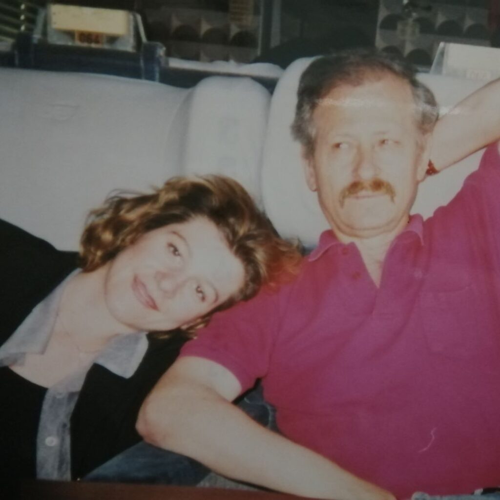 percorso Stefania Marvulli Stefania Marvulli con suo padre