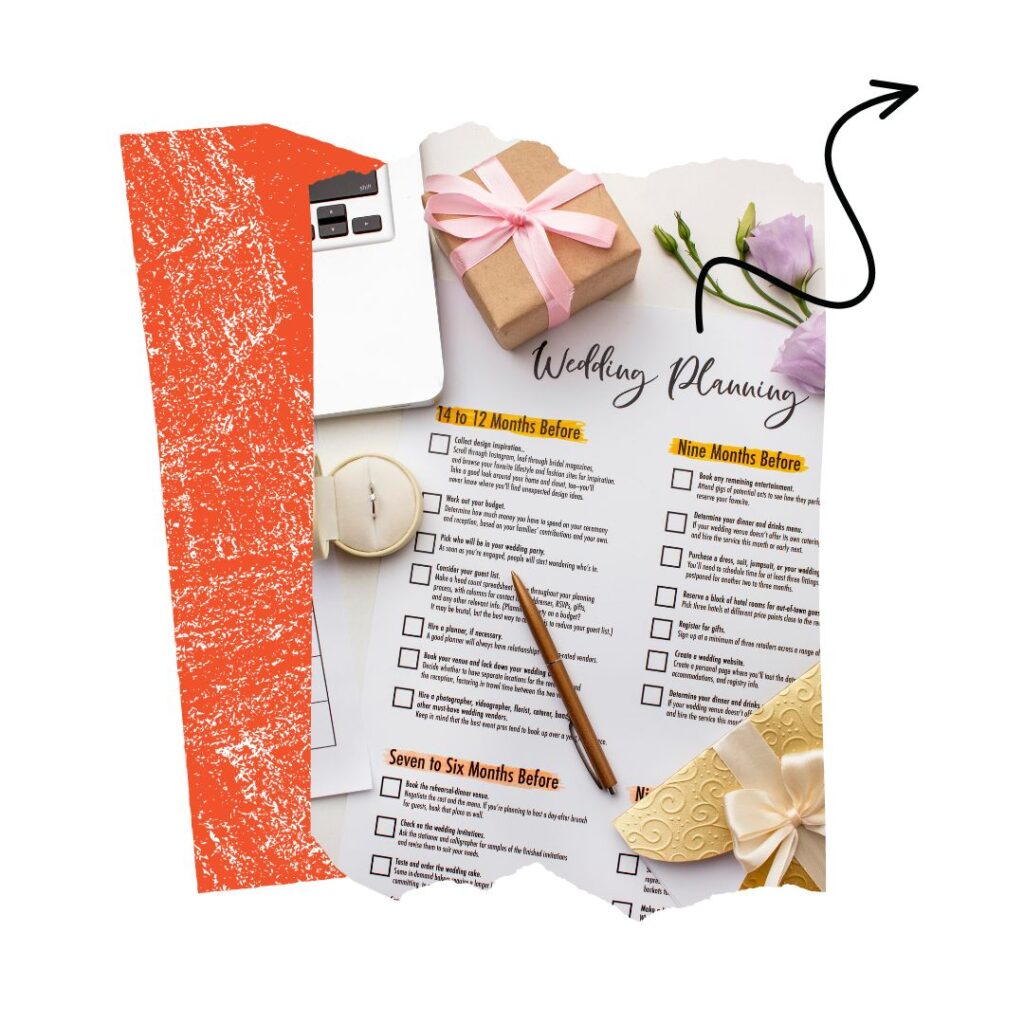 Documento per organizzare un matrimonio