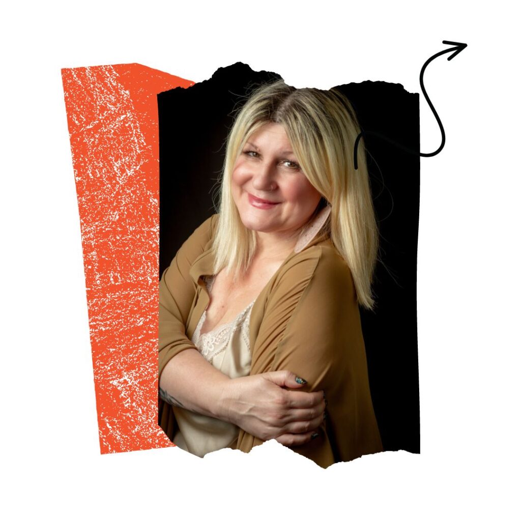 Foto a mezzo busto di Stefania Marvulli